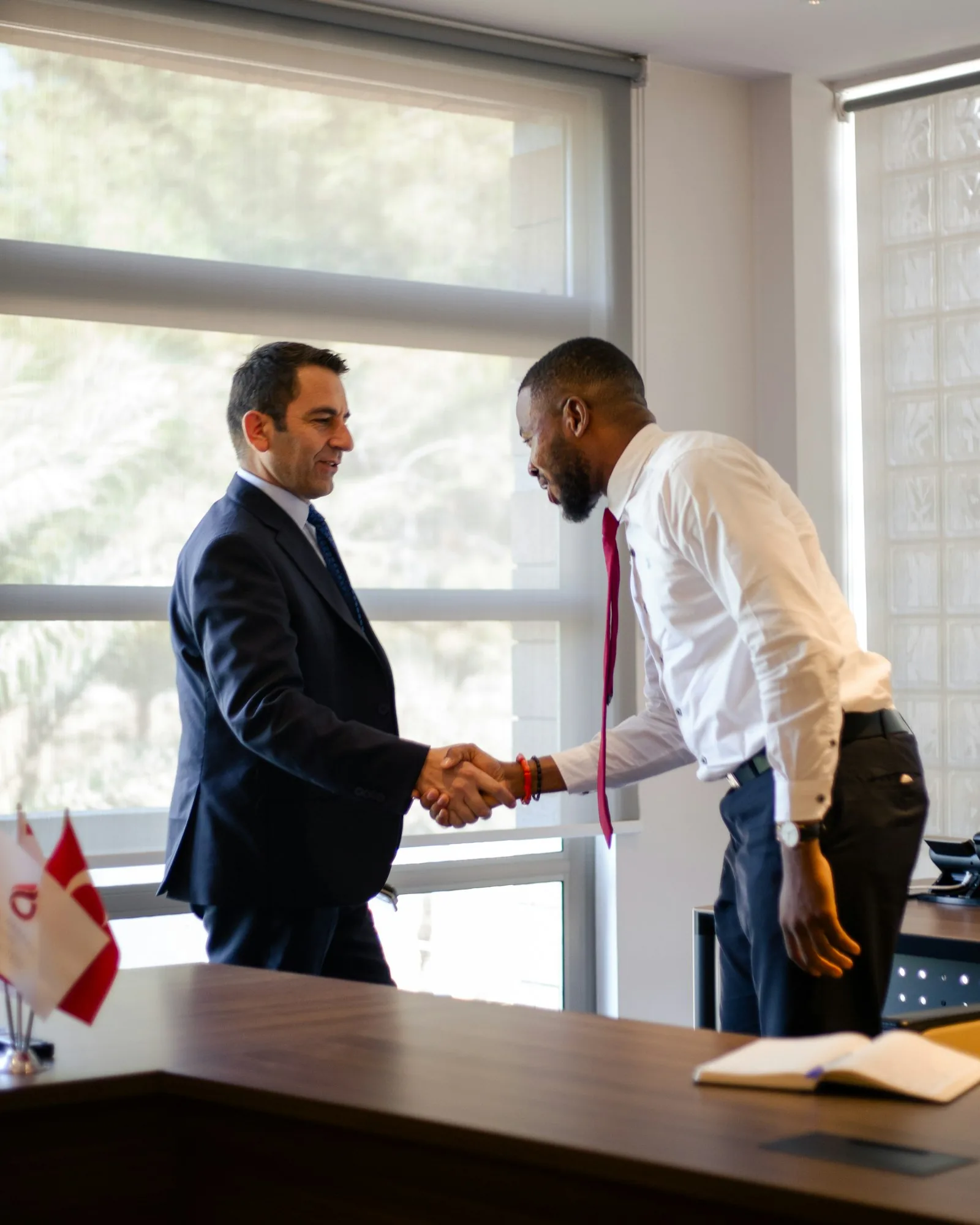 Business handshake