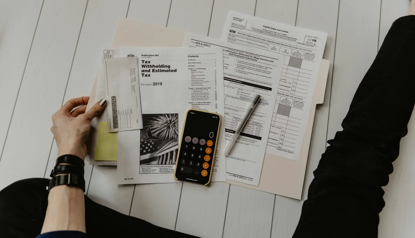 Working out paperwork and cost